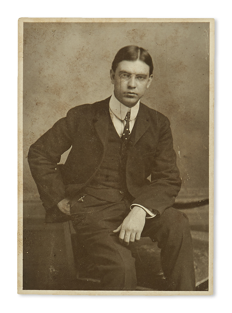 (ART.) Small archive of Frederick Friesekes papers and family photographs.
